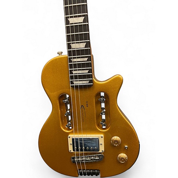 Used Traveler Guitar EG1 Custom Gold Electric Guitar