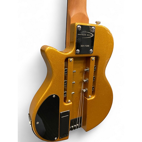 Used Traveler Guitar EG1 Custom Gold Electric Guitar