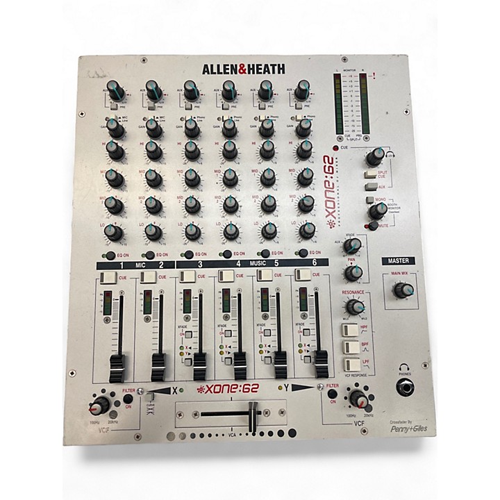 ALLEN & HEATH Xone:62 アレン&ヒース　DJ mixer Allen & Heath Xone:62 | Sweetwater