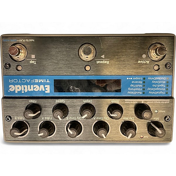 Used Eventide Time Factor Delay Effect Pedal