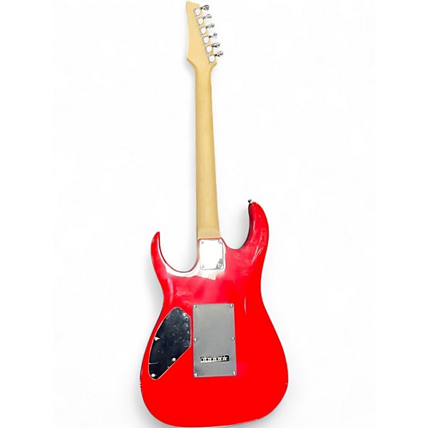 Used Djtxz EVH STYLE GUITAR RED WITH STRIPES Solid Body Electric Guitar