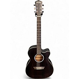 Used Washburn DFEAC Deep Forest Ebony Acoustic Electric Guitar