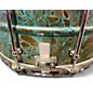 Used Pork Pie 14X8 Snare Patina Brass Drum