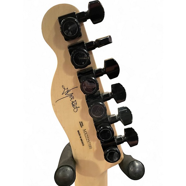 Used Fender Jim Root Signature Telecaster White Solid Body Electric Guitar