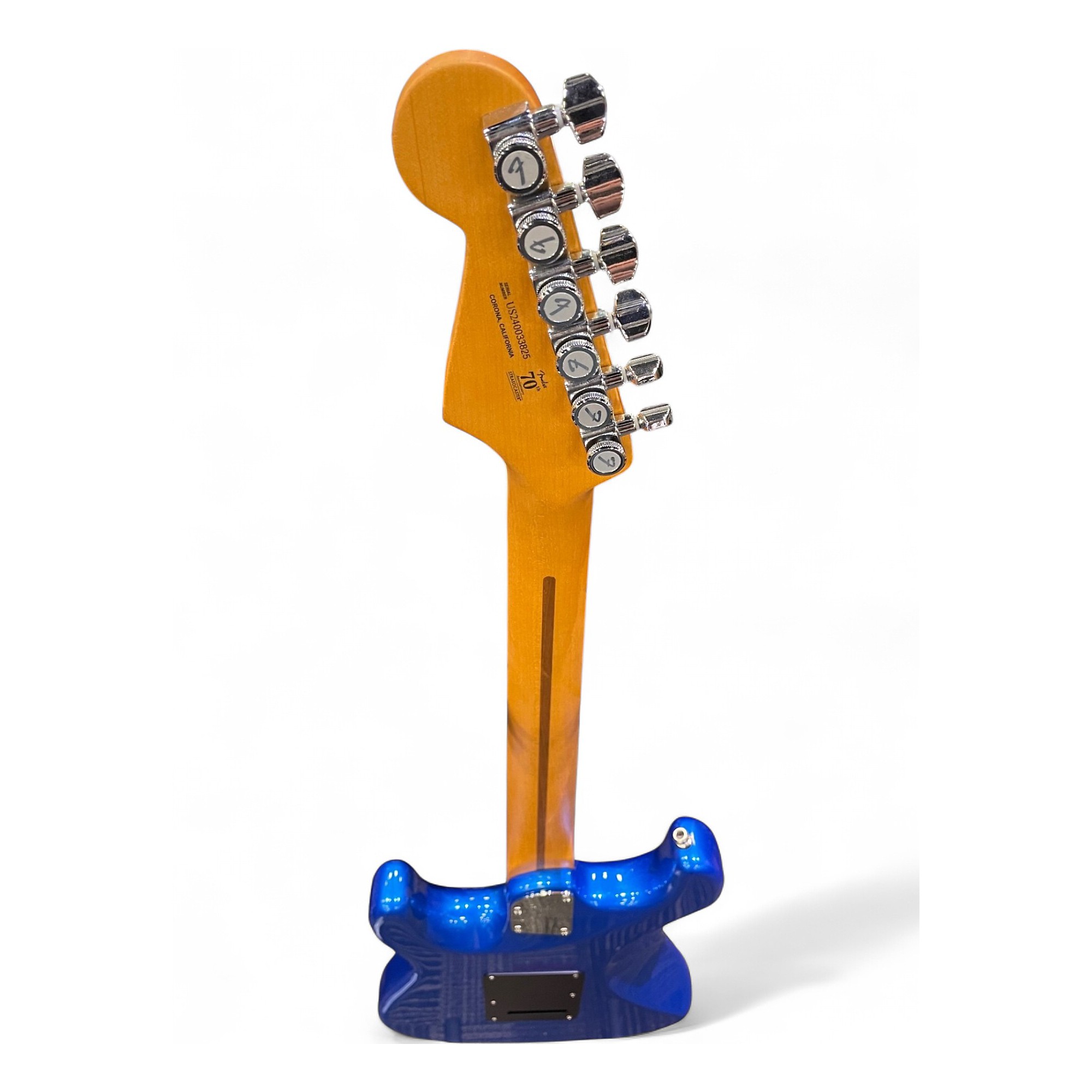 Used Fender American Ultra II Stratocaster Noble Blue Solid