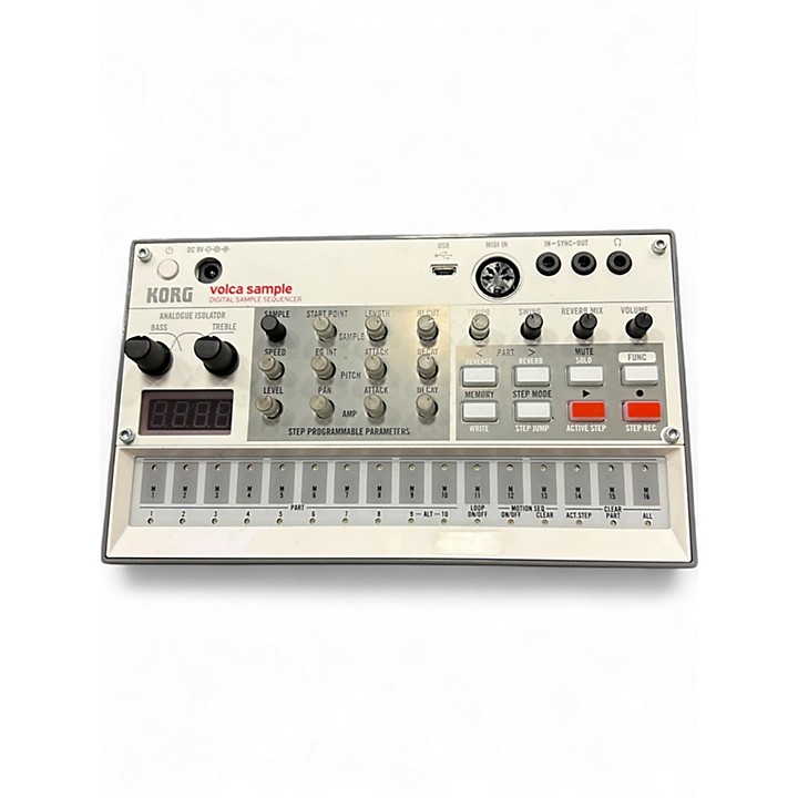 Used KORG VOLCA SAMPLE Synthesizer | Guitar Center