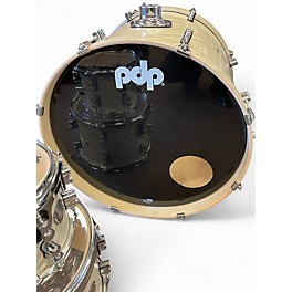 Used PDP by DW 6 Piece Concept Series Antique Ivory Drum Kit