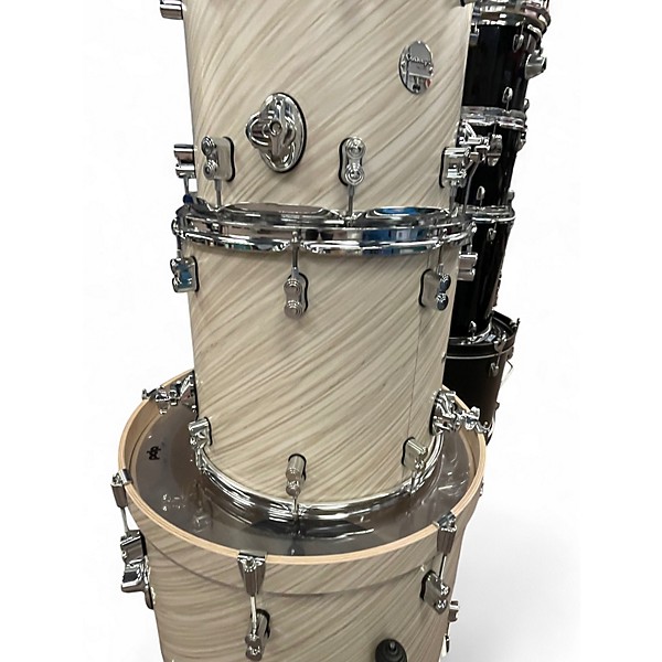 Used PDP by DW 6 Piece Concept Series Antique Ivory Drum Kit
