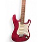 Used Austin S STYLE Crimson Red Trans Solid Body Electric Guitar