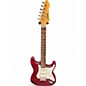 Used Austin S STYLE Crimson Red Trans Solid Body Electric Guitar
