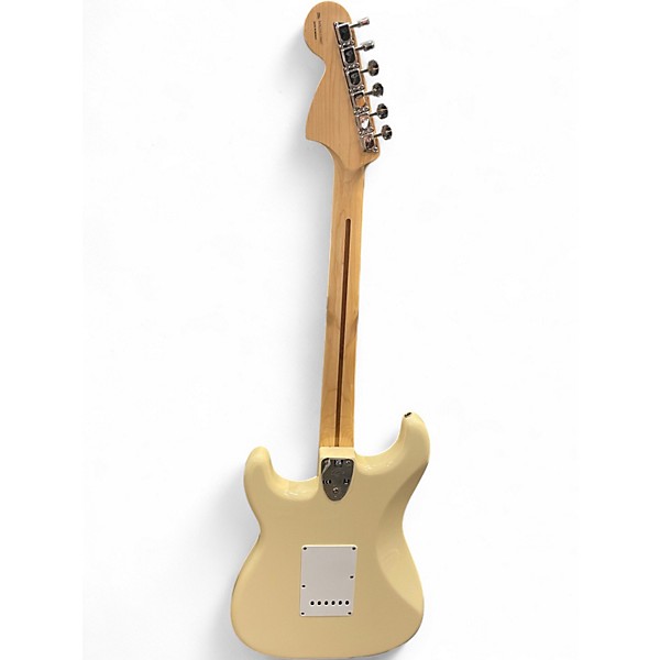 Used Fender Ritchie Blackmore Signature Stratocaster Olympic White Solid Body Electric Guitar