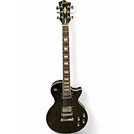 Used Firefly Classic Grey Flame Solid Body Electric Guitar