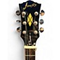 Used Firefly Classic Grey Flame Solid Body Electric Guitar