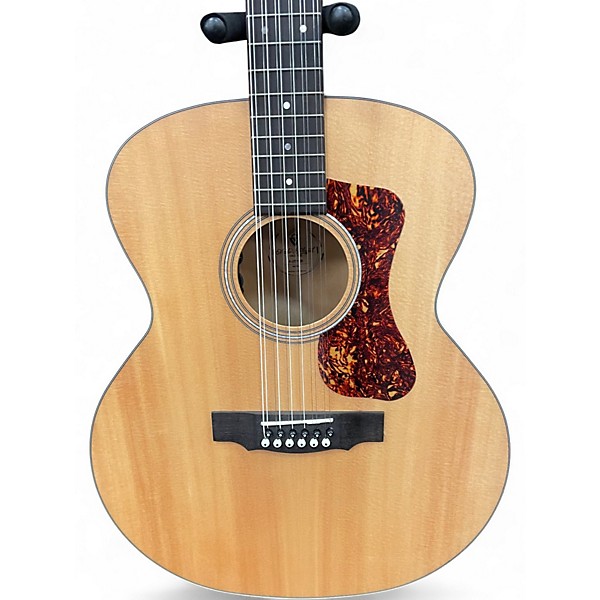 Used Guild F2512E Natural 12 String Acoustic Electric Guitar
