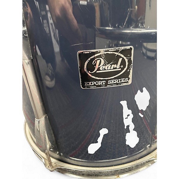 Used Pearl 16X16 Export Series Floor Tom Blue Drum