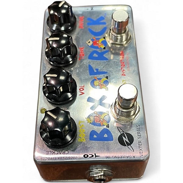Used ZVEX Vexter Box Of Rock Distortion Boost Effect Pedal