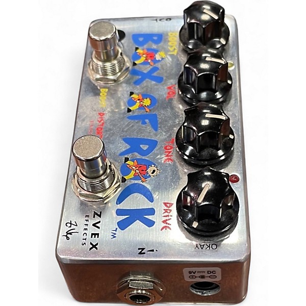 Used ZVEX Vexter Box Of Rock Distortion Boost Effect Pedal