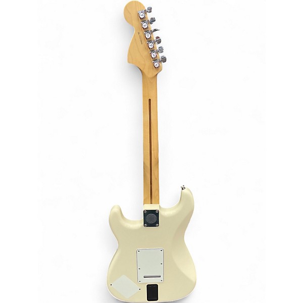 Used Starcaster by Fender Stratocaster Arctic White Solid Body Electric Guitar