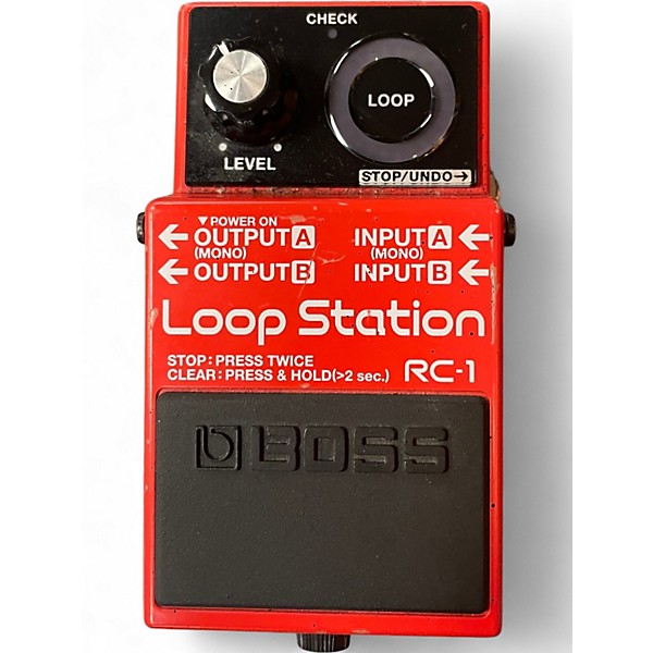 美品 BOSS RC-1 LoopStation Boss RC-1 Loop Station Looper Pedal | Sweetwater