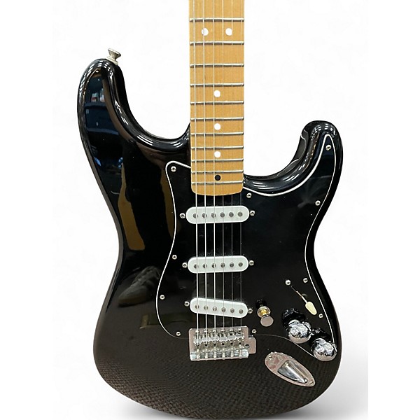 Used Fender Standard Stratacoustic Black Acoustic Electric Guitar