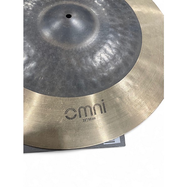 Used SABIAN 22in HHX Stage Ride Cymbal