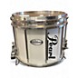 Used Pearl 14in CHAMPIONSHIP MAPLE SERIES MARCHING SNARE WHITE Drum thumbnail