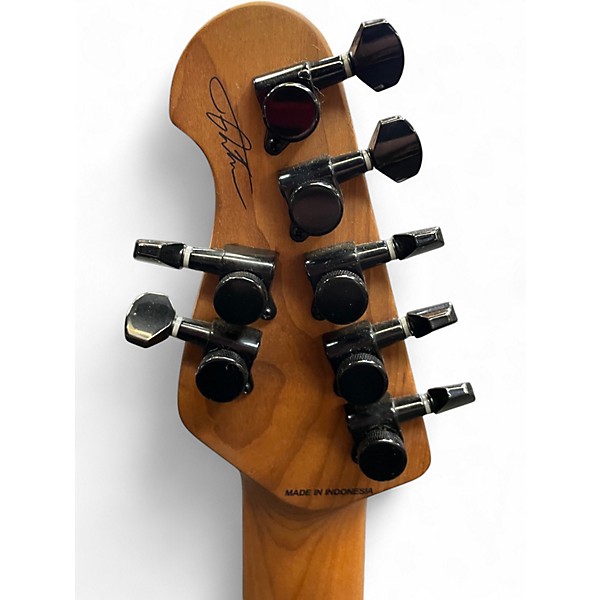 Used Sterling by Music Man Cutlass 7 string Poplar Burst Solid Body Electric Guitar