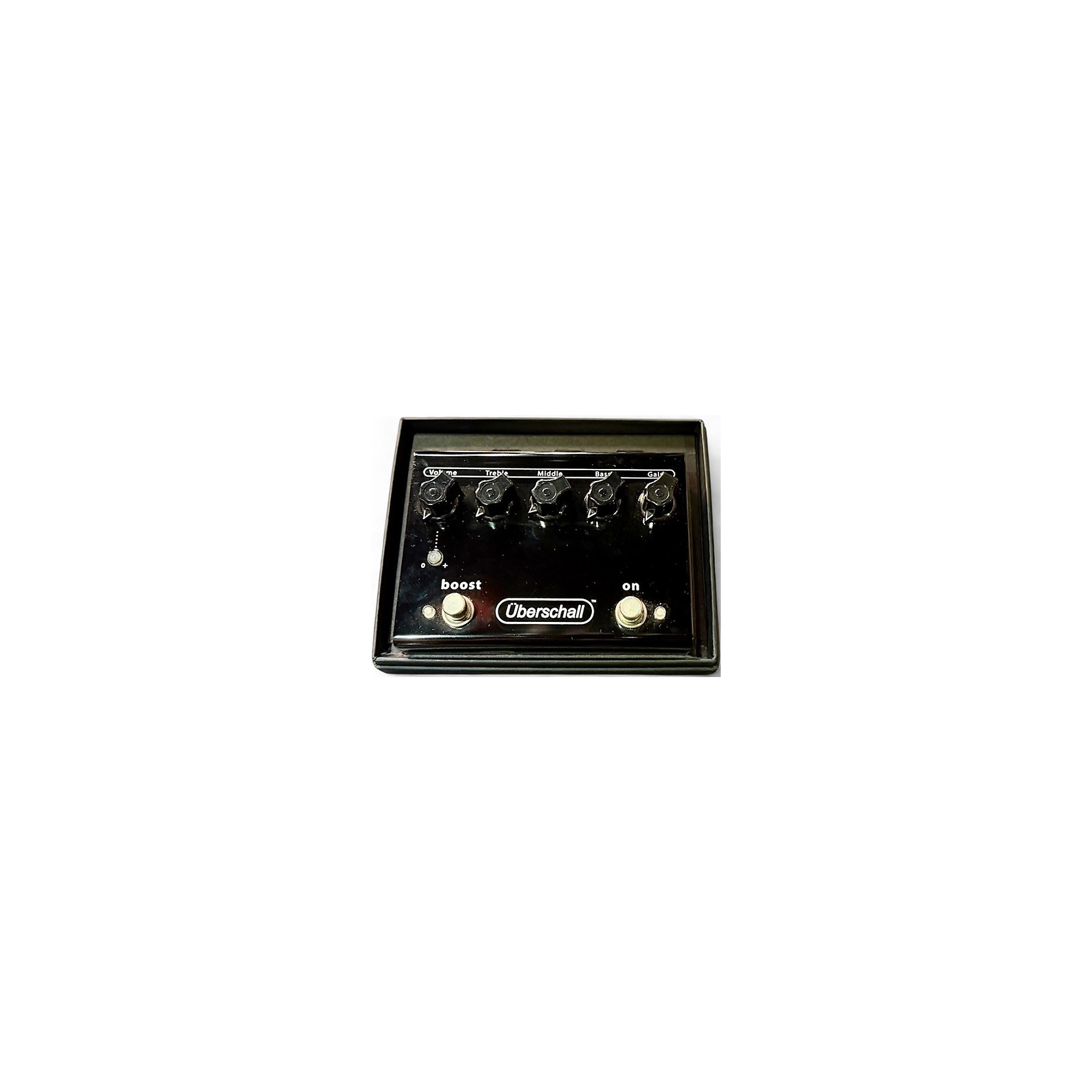 ギター Bogner Uberschall pedal Bogner Uberschall - Distortion/Boost Pedal - Black Finish