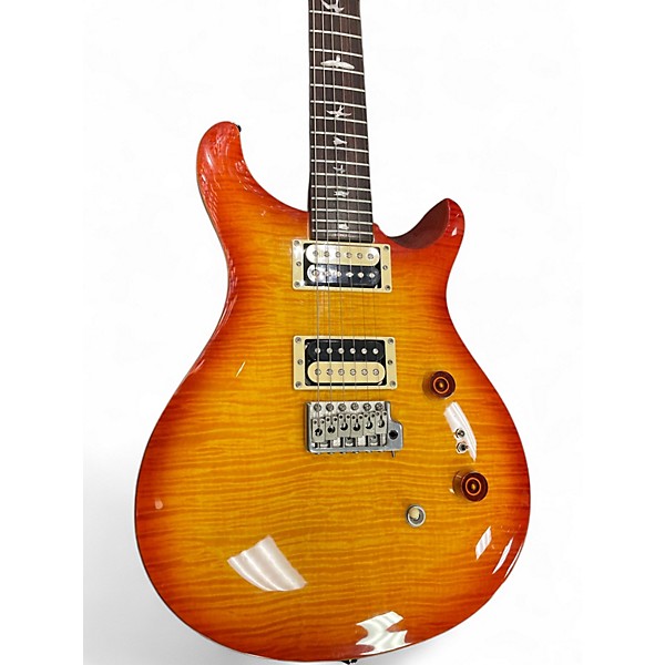 Used PRS SE Custom 24 Vintage Sunburst Solid Body Electric Guitar