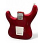 Used Squier Standard Stratocaster Candy Apple Red Solid Body Electric Guitar