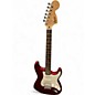 Used Squier Standard Stratocaster Candy Apple Red Solid Body Electric Guitar