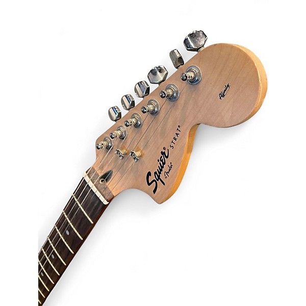 Used Squier Standard Stratocaster Candy Apple Red Solid Body Electric Guitar