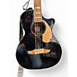 Used Fender Kingman Acoustic Electric Bass Black Acoustic Bass Guitar thumbnail