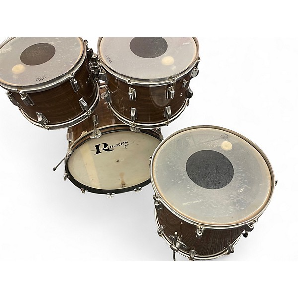 Used Rodgers 4 Piece londoner koa 4 pc koa Drum Kit