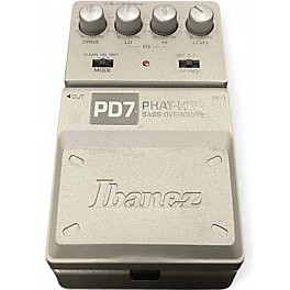 Used Ibanez PD7 PHAT-HED Bass Overdrive Bass Effect Pedal