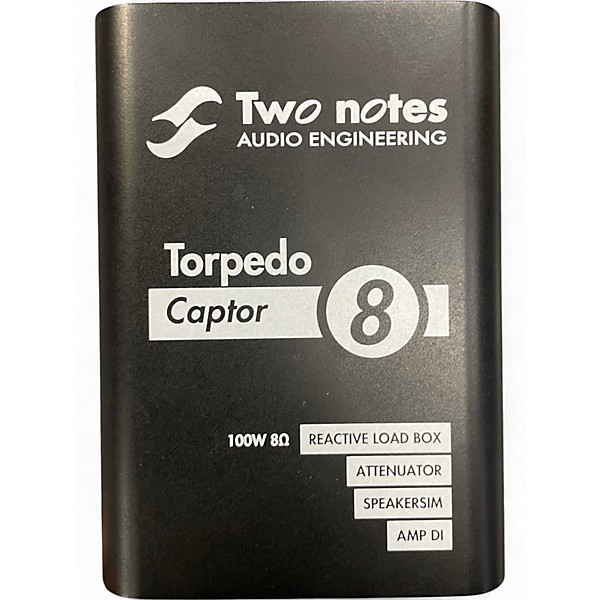 Used Two Notes AUDIO ENGINEERING Torpedo Captor 8 Ohm Direct Box