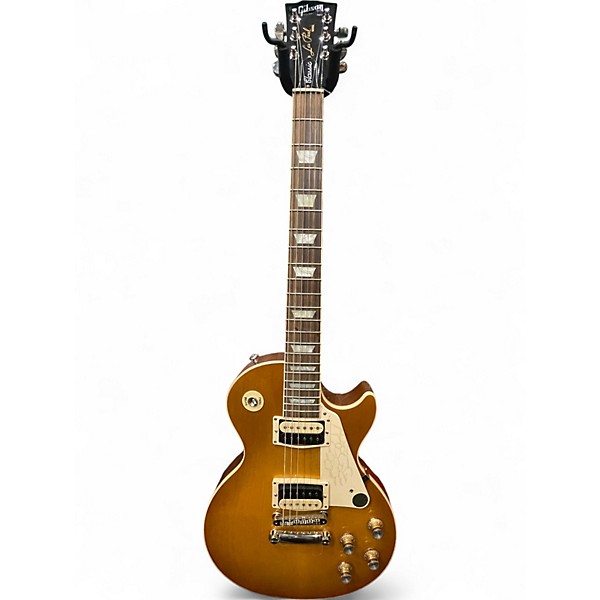 Used Gibson Les Paul Classic Honey Burst Solid Body Electric Guitar