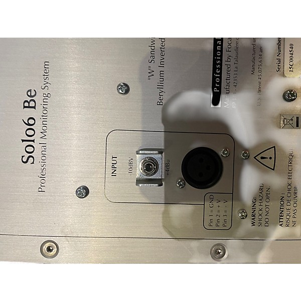 Used Focal solo6 Be pair Powered Monitor