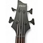 Used Schecter Guitar Research Stiletto Custom 4 String Black Electric Bass Guitar