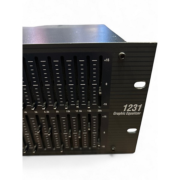 Used dbx 1231 Dual 31-Band Graphic Equalizer