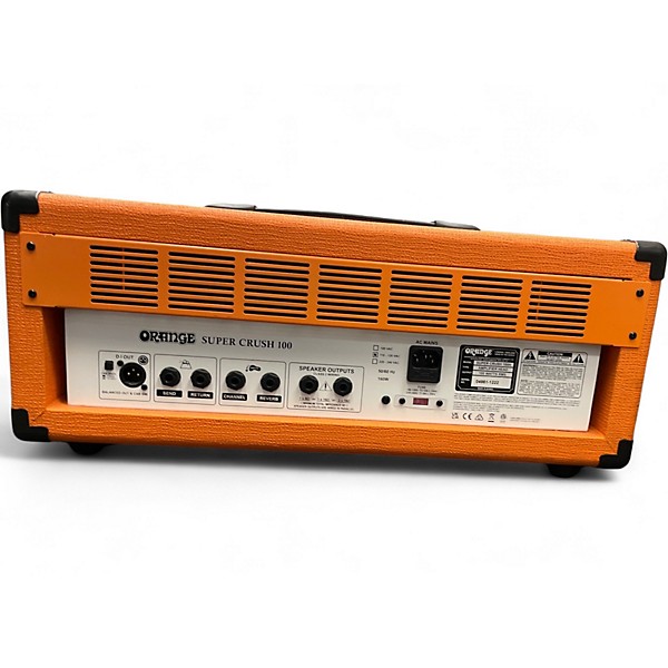 Used Orange Amplifiers super crush 100h Solid State Guitar Amp Head