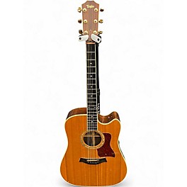 Used Taylor DCSM DAN CARRY Natural Acoustic Electric Guitar