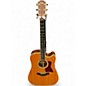 Used Taylor DCSM DAN CARRY Natural Acoustic Electric Guitar thumbnail