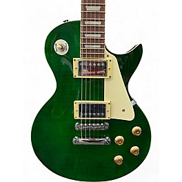 Used Iyv ILS300 Emerald Green Solid Body Electric Guitar