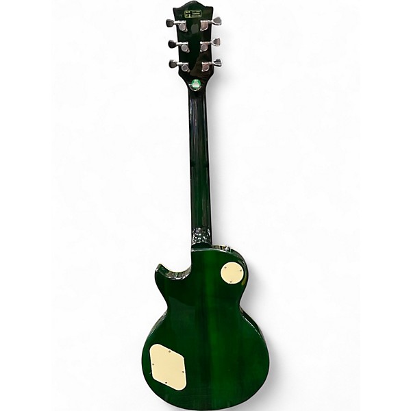 Used Iyv ILS300 Emerald Green Solid Body Electric Guitar