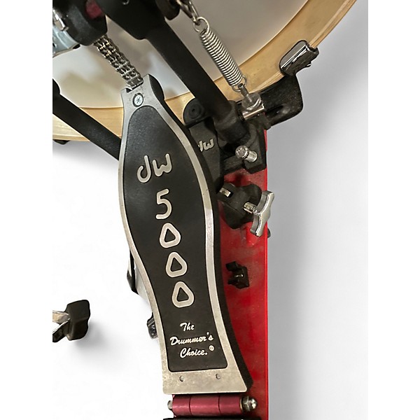 Used Dw 5000 single kick drum pedal Single Bass Drum Pedal