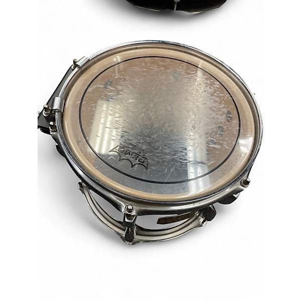 Used Pearl 6 Piece Export Black Drum Kit