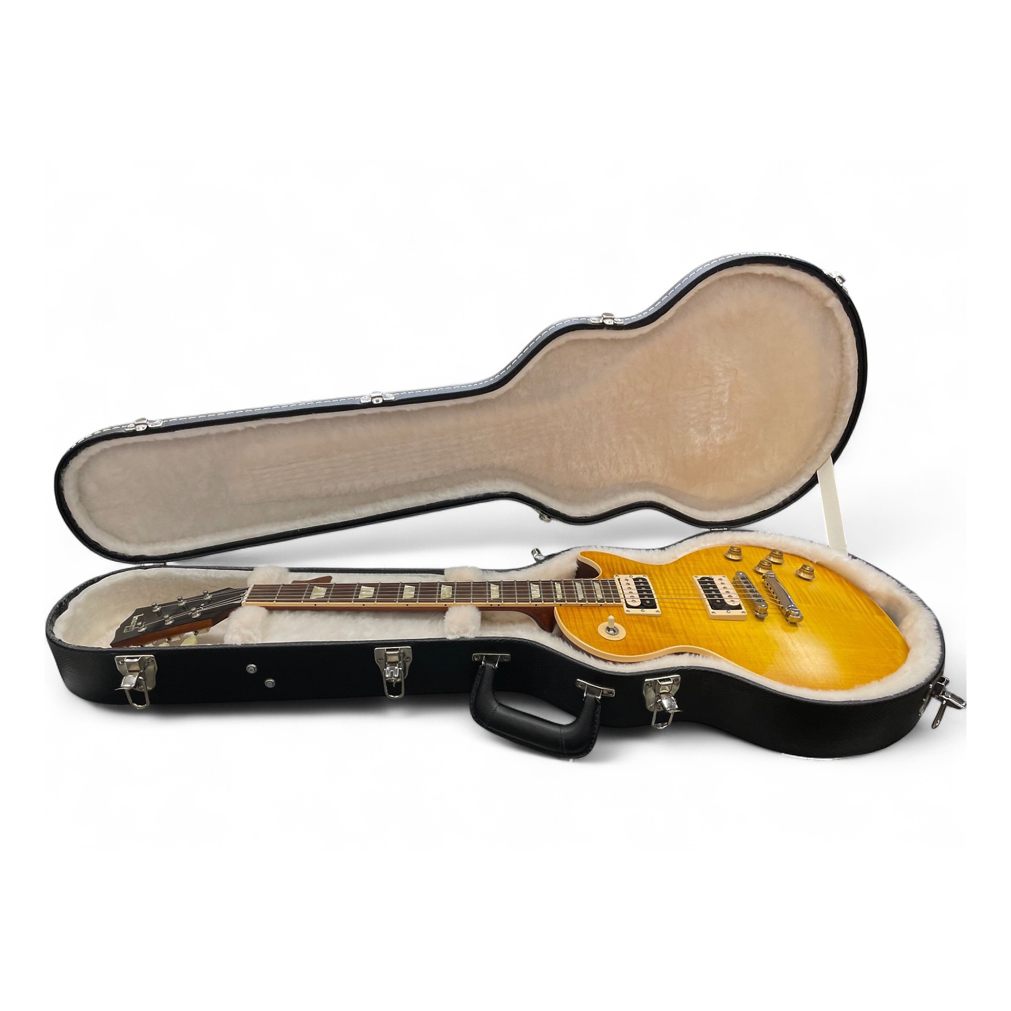 ギター Gibson Les Paul STD honey burst 2007 2007 Gibson Les Paul Standard Faded Honey Burst | Guitar Chimp
