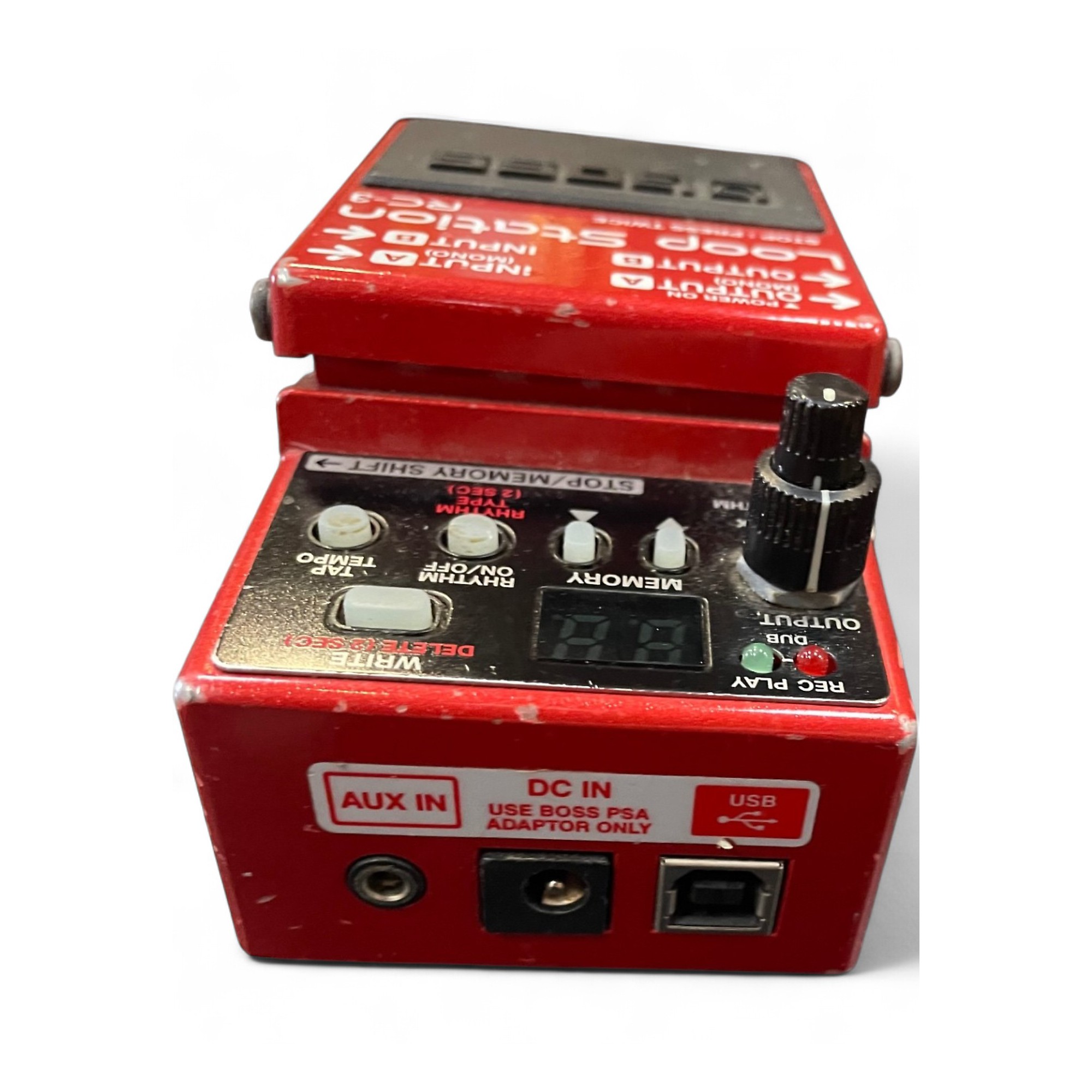 ギター BOSS RC-3 Loop Station Amazon.com: BOSS RC-3 Loop Station Pedal, red : Musical
