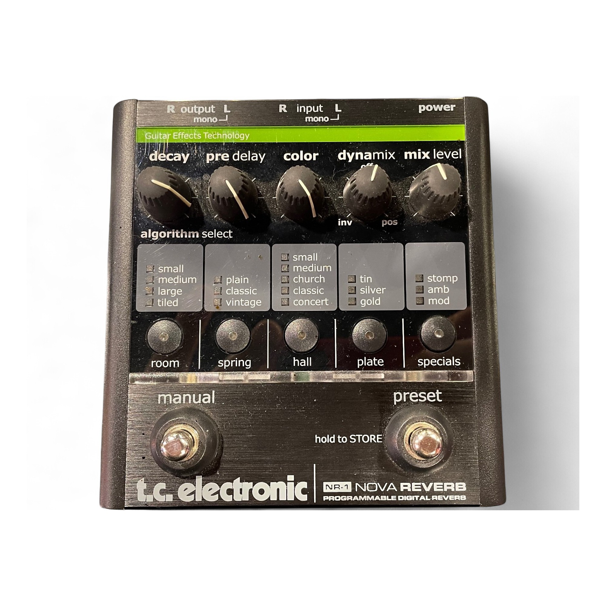 【動作確認済み】tc electronic Nova Reverb Used TC Electronic Nova Reverb Effect Pedal | Guitar Center